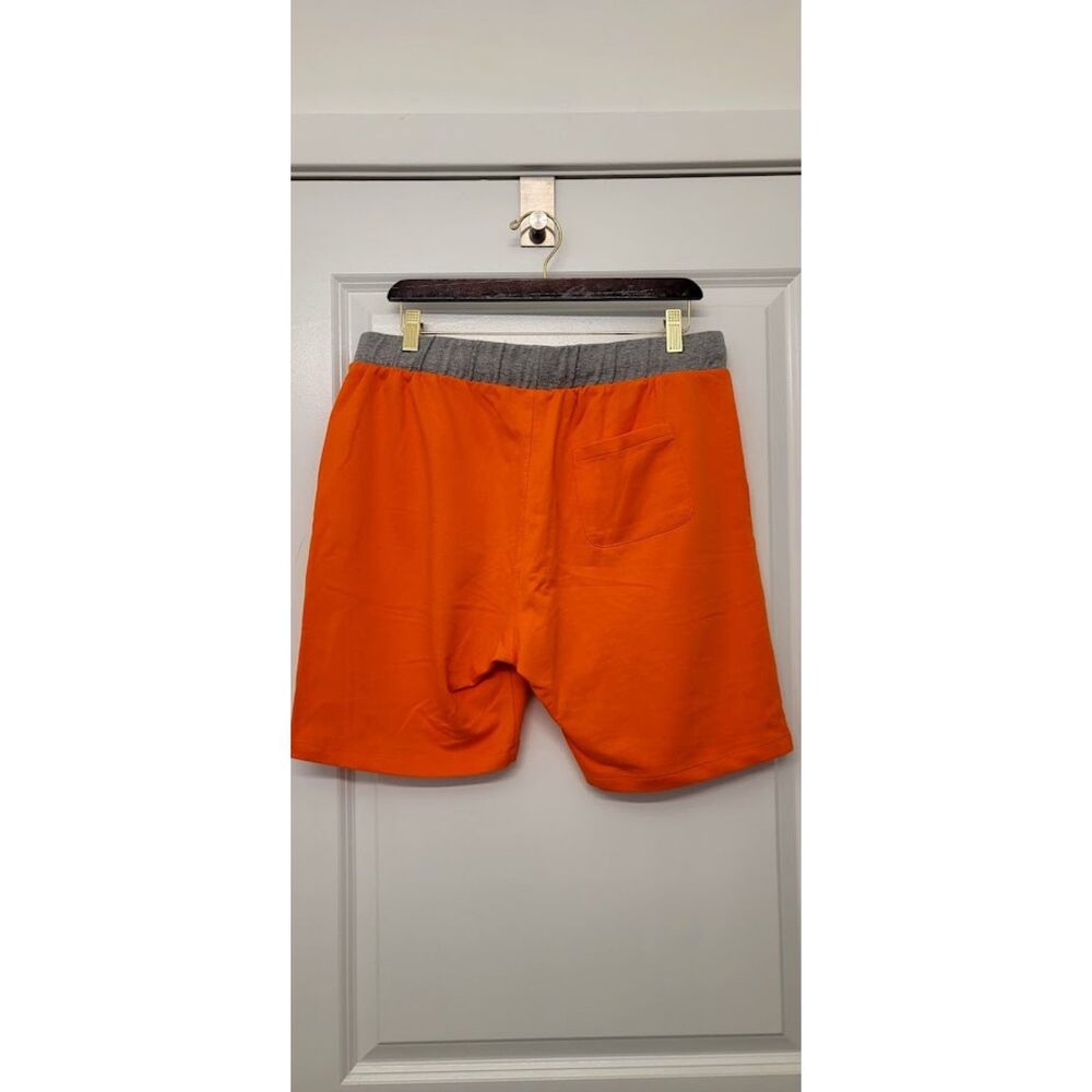 Jack Adams JA-759 Gym Lounge Shorts Orange Gray Boutique Menswear Portugal XL - Picture 2 of 5